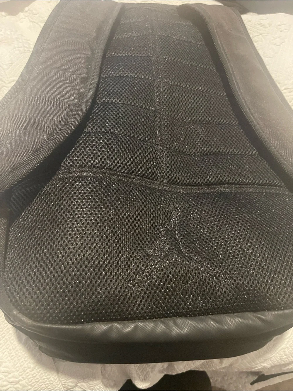 Jordan Black Backpack with White Jumpman Emblem Many pockets & Compartments